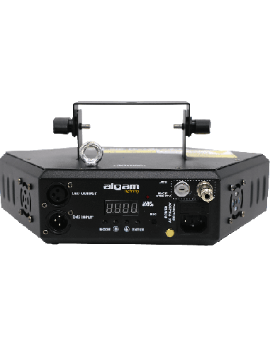 ALGAM LIGHTING SPECTRUM SIX RGB – Laser RGB 6 faisceaux 260 mW – photo complémentaire 1