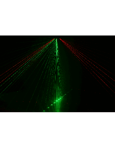 ALGAM LIGHTING SPECTRUM SIX RGB – Laser RGB 6 faisceaux 260 mW – photo complémentaire 2