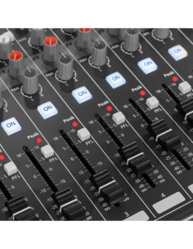HPA PROMIX 10 UX – Console de mixage analogique 10 canaux avec USB, Bluetooth et DSP 24 effets – photo complémentaire 3
