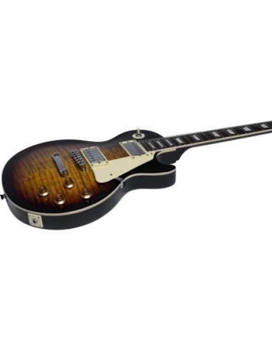 EKO LS300-HB LS 300 – Guitare électrique type LP Vintage Honey Burst – photo complémentaire 3