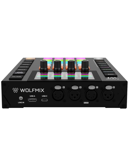 Wolfmix W1 MK3 Contrôleur DMX autonome tactile 4 univers – photo complémentaire 1
