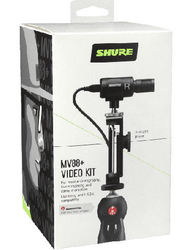 SHURE MV88+ – Kit Vidéo Nomade avec Trépied – photo complémentaire 1
