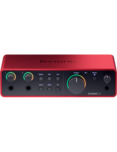 FOCUSRITE SCARLETT4-STUDIO – Pack carte son 2 in 2 out USB-C avec micro et casque et – photo complémentaire 4