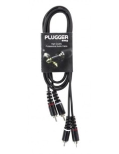PLUGGER CÂBLE BRETELLE RCA MÂLE – RCA Mâle 1.50m Easy - Câble RCA RCA 2