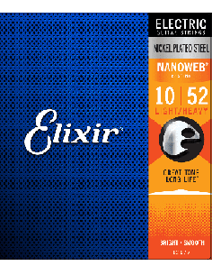 ELIXIR CEL 12077 – Jeu de cordes Light Heavy 10-13-17-32-42-52 pour guitares électriques 2