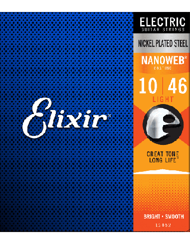 ELIXIR CEL 12052 JEUX – Light 10-13-17-26-36-46 avec revêtement Cordes pour guitare – photo complémentaire 1