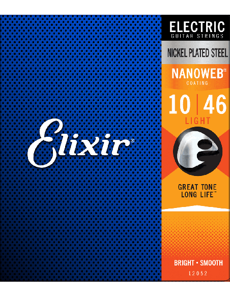 ELIXIR CEL 12052 JEUX – Light 10-13-17-26-36-46 avec revêtement Cordes pour guitare – photo complémentaire 1