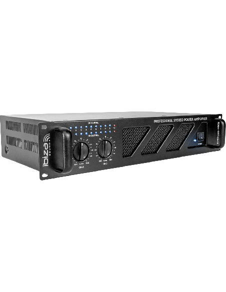 IBIZA AMP600-MKII – Amplificateur de sonorisation 2 x 480W – photo complémentaire 3