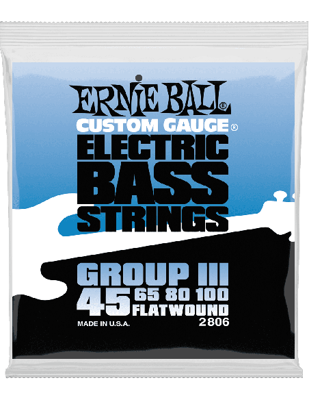 ERNIE BALL CEB 2806 – Jeu de cordes pour basse électrique Group III 45-65-80-100