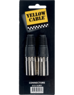 YELLOW CABLE XLR01 – Prise XLR mâle 2