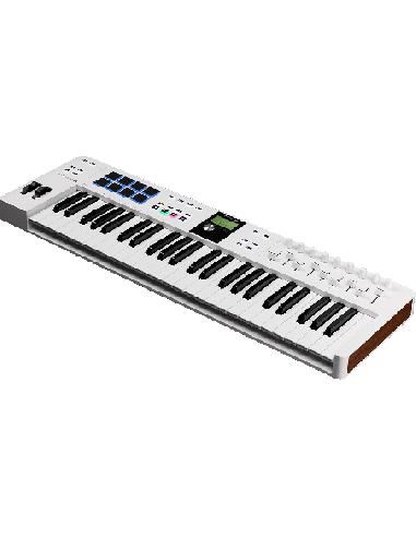 ARTURIA KEYLAB ESSENTIAL 3 49 WH – Clavier maître USB 49 touches blanc – photo complémentaire 1