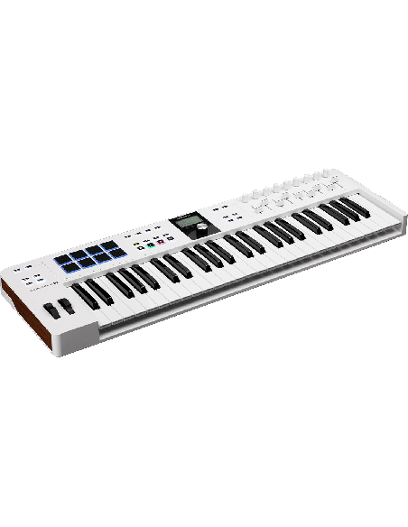 ARTURIA KEYLAB ESSENTIAL 3 49 WH – Clavier maître USB 49 touches blanc – photo complémentaire 3