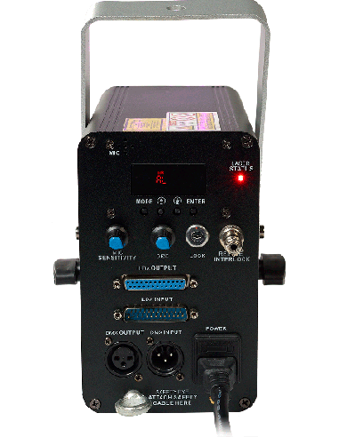 ALGAM LIGHTING SPECTRUM1000PINK – Laser d'animation monocouleur rose 1000mW – photo complémentaire 2