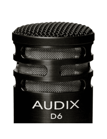 AUDIX D6 – Microphone instrument dynamique cardioïde pour grosses caisses – photo complémentaire 1
