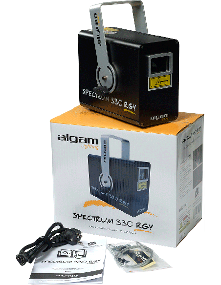 ALGAM LIGHTING SPECTRUM330RGY – Laser d'animation multicolore 330mW RGY – photo complémentaire 4