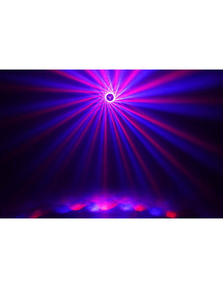 ALGAM LIGHTING SUNFLOWER – Combo 3-en-1 soleil stroboscope laser – photo complémentaire 4