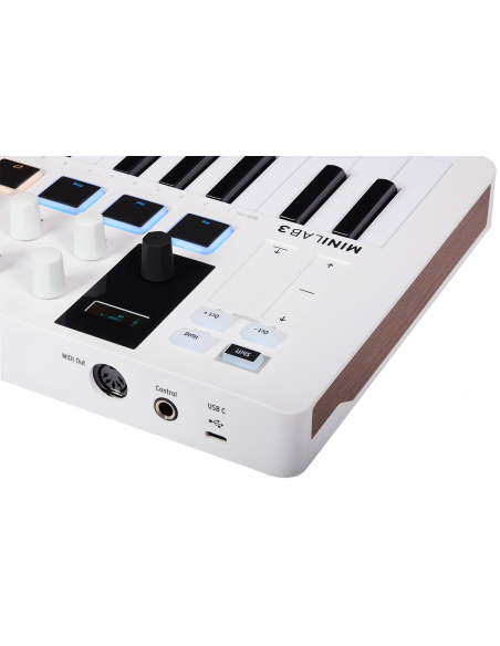 ARTURIA MINILAB MK3 WH – Clavier maître USB 25 touches blanc – photo complémentaire 3