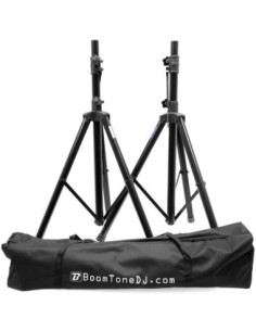BOOMTONE DJ SV 200 II – Paire de pieds d'enceinte en métal avec housse 2