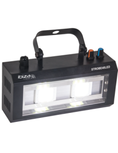 IBIZA STROBE40LED – STROBOSCOPE A LED 2 x 20W
