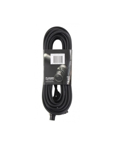 PLUGGER – EASY CÂBLE DMX XLR FEMELLE 3B - XLR MÂLE 3B 10M – photo complémentaire 1