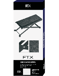 RTX FTX – Repose pied métal réglable noir 2