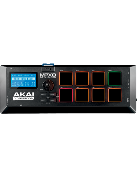 AKAI PROFESSIONAL MPX8 – Lecteur de sample sur carte SD – photo complémentaire 1
