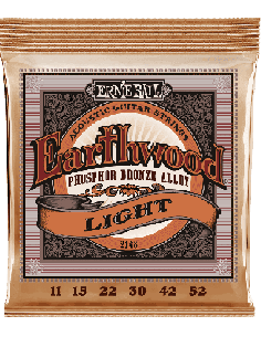 ERNIE BALL – CEB 2148 Jeux - Light 11-15-22w-30-42-52 pour guitare acoustique