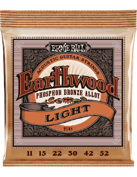 ERNIE BALL – CEB 2148 Jeux - Light 11-15-22w-30-42-52 pour guitare acoustique