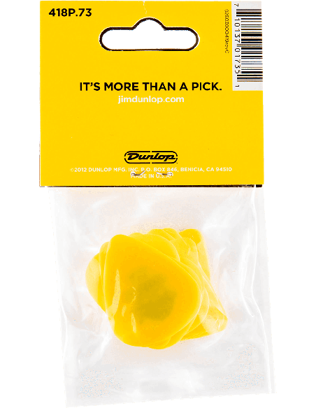 DUNLOP 418P73 – Médiator standard Player's Pack de 12 0.73mm – photo complémentaire 1
