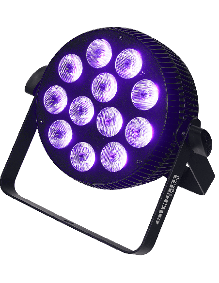 ALGAM LIGHTING SLIMPAR-1210-HEX – Projecteur à LED 12 x 10W RGBWAU – photo complémentaire 1
