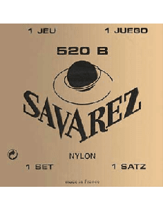 SAVAREZ 520B – Jeu de cordes guitare classique tirant faible