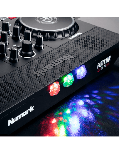 NUMARK PARTY MIX LIVE – Contrôleur DJ USB 2 voies avec enceintes et jeux de lumières – photo complémentaire 3