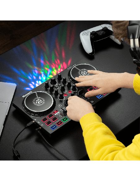 NUMARK PARTY MIX II – Contrôleur DJ USB 2 voies avec jeux de lumières intégrés – photo complémentaire 1