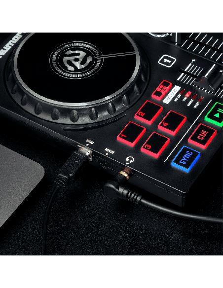 NUMARK PARTY MIX II – Contrôleur DJ USB 2 voies avec jeux de lumières intégrés – photo complémentaire 3