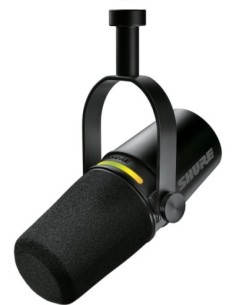 SHURE MV7+ – Microphone numérique USB pour podcast et streaming