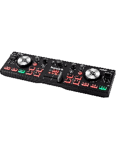 NUMARK DJ2GO2TOUCH 2 – Contrôleur 2 voies ultra-compact + carte son usb 2