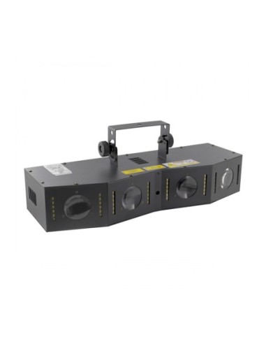 BOOMTONE DJ QUATTRO MOON STAR – Jeu de lumière combiné 3 en 1 avec LED puissantes laser et – photo complémentaire 2