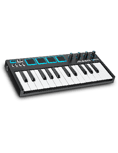 M-AUDIO AXIOM AIR MINI 32 – Contrôleur MIDI USB 32 mini notes 8 pads – photo complémentaire 1