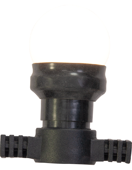 IBIZA LEDSTRING-WH – Guirlande lumineuse guinguette 10m 20 ampoules led intérieur/extérieur – photo complémentaire 4