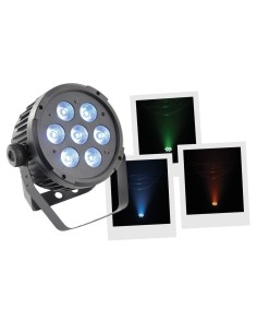 BoomTone DJ LEDPAR 7X10W 5IN1 Projecteur LED PAR