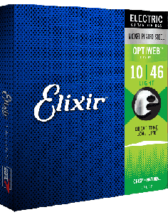 ELIXIR CEL 19052 JEUX – Light 10-13-17-26-36-46 avec revêtement Cordes pour guitare électrique