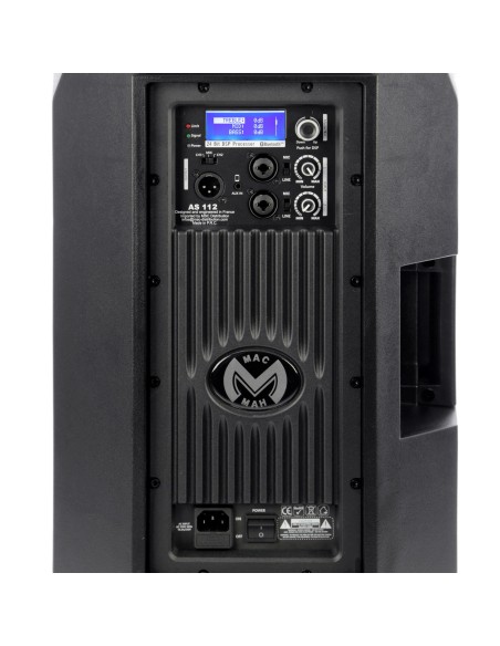 Mac Mah AS 112 - Enceinte de sonorisation avec mixeur intégré