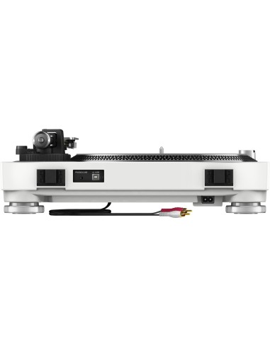 Pioneer DJ PLX-500-W - Platine vinyle blanche avec sortie USB et Phono Line
