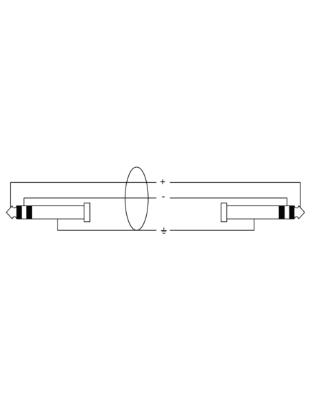 Cordial CFS 0.9 WW – Câble mini-jack 3,5 mm stéréo mâle vers mâle, 0,9 m - vue 2