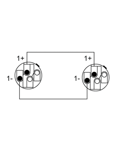 Cordial CPL 10 LL2 – Câble haut-parleur Speakon 2 pôles vers Speakon, 10 m - vue 2