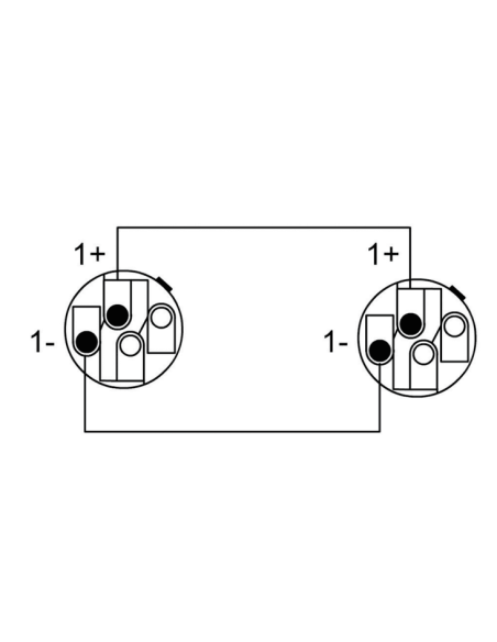 Cordial CPL 10 LL2 – Câble haut-parleur Speakon 2 pôles vers Speakon, 10 m - vue 2