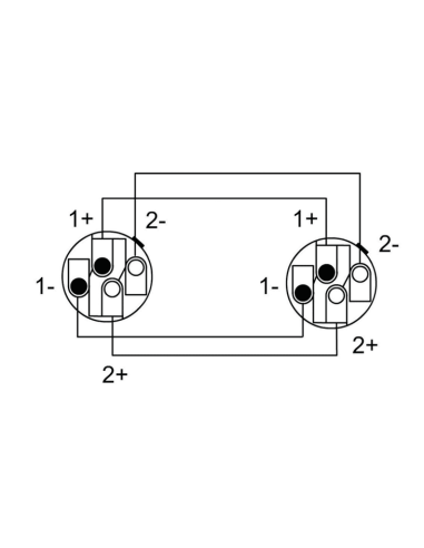 Cordial CPL 20 LL4 – Câble haut-parleur Speakon 4 pôles 2,5 mm², 20 m - vue 2