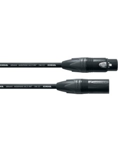 Cordial CPM 15 FM – Câble microphone XLR mâle vers XLR femelle Neutrik, 15 m