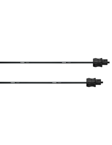 Cordial CTOS 0.5 – Câble optique Toslink mâle vers mâle, 0,5 m