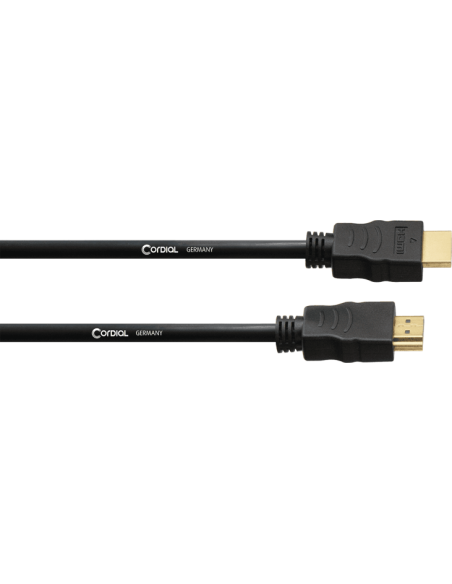 Cordial CHDMI 3 – Câble HDMI High Speed mâle vers mâle, 3 m